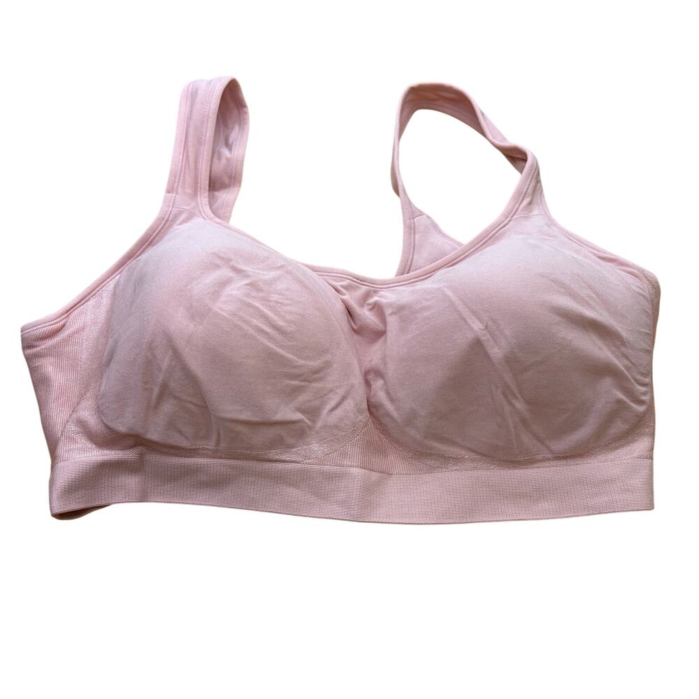 Shapermint Truekind XXL Pink Daily Comfort Wireless Shaper Bra 10022 Extender